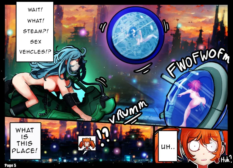 Cunt Punk Anomaly Prison Tragedy Of The Time Traveler Ayumi Chan porn comic picture 7