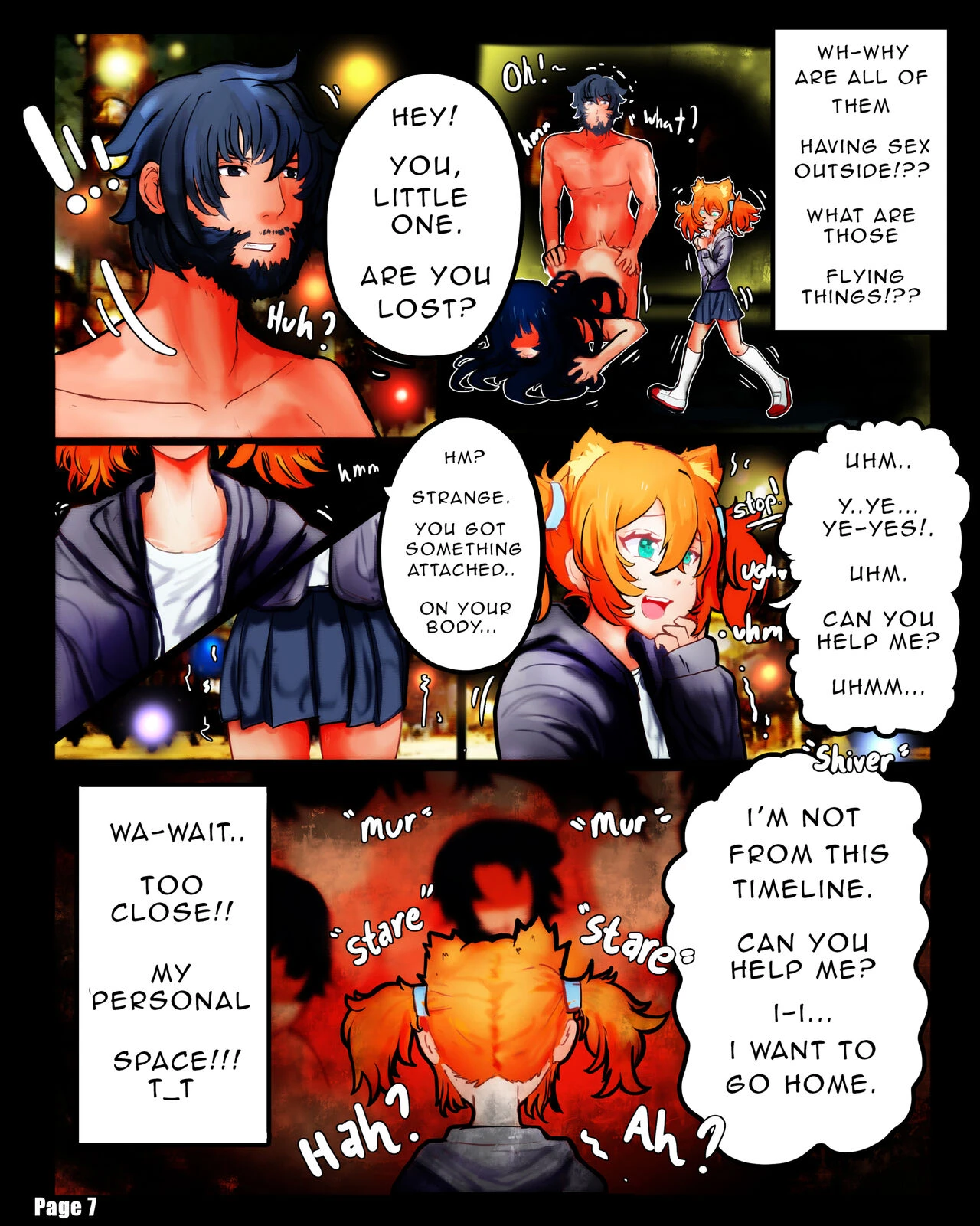 Cunt Punk Anomaly Prison Tragedy Of The Time Traveler Ayumi Chan porn comic picture 9