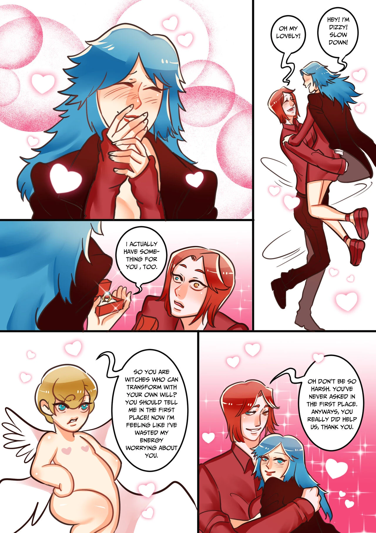 Cupid Service porn comic picture 19