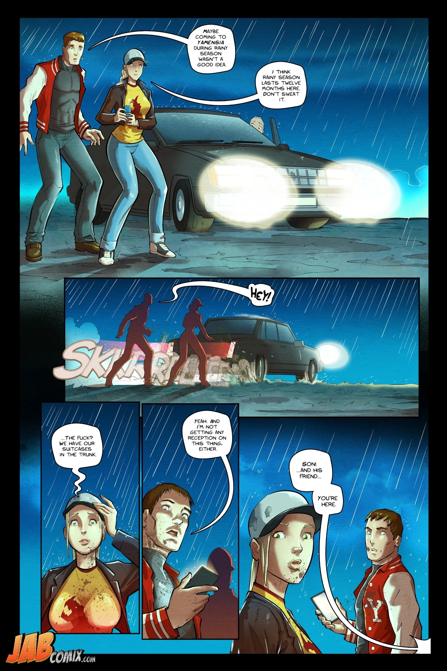 Curse of The Black Mantis porn comic picture 4