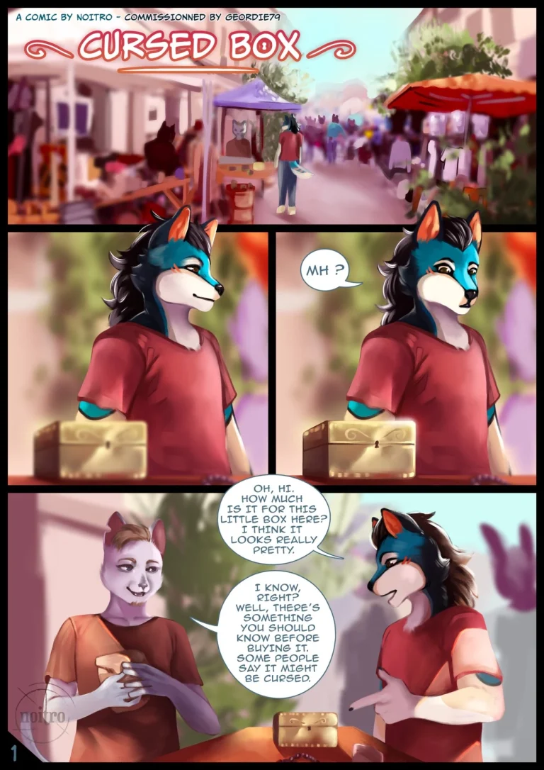 Cursed Box porn comic picture 1