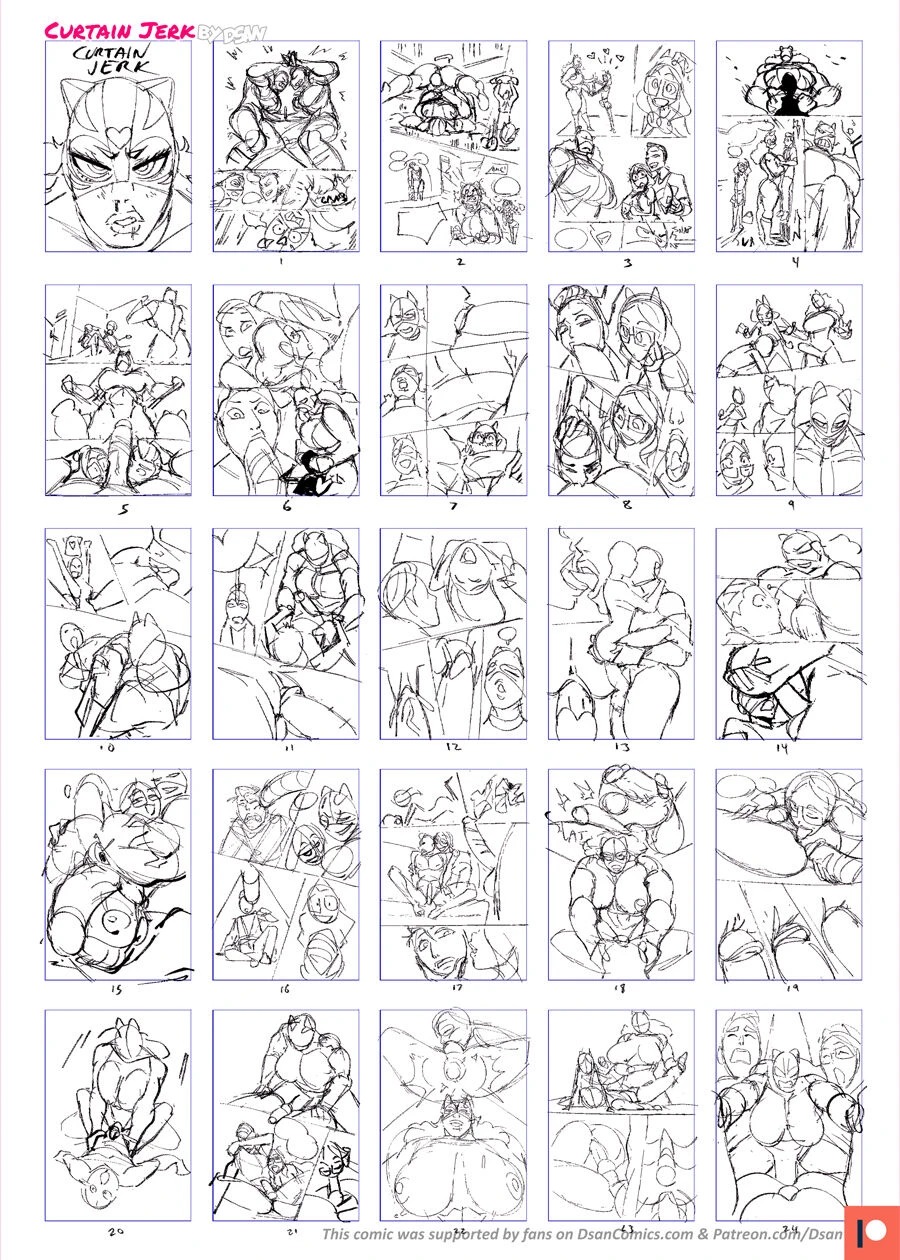 Curtain jerk porn comic picture 28