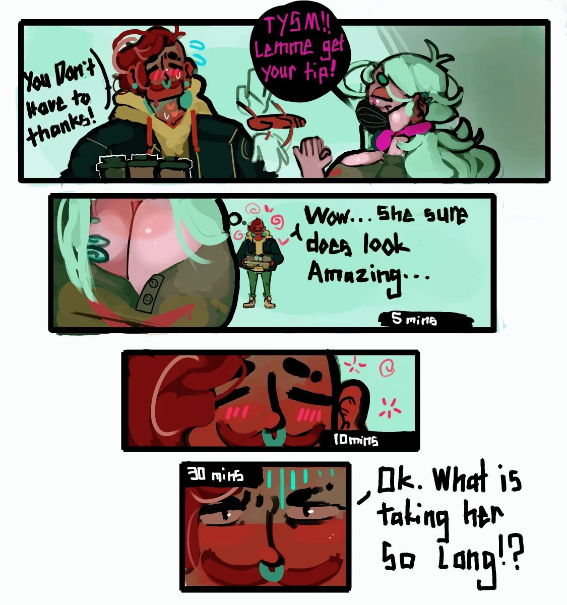 Customer Service porn comic picture 9