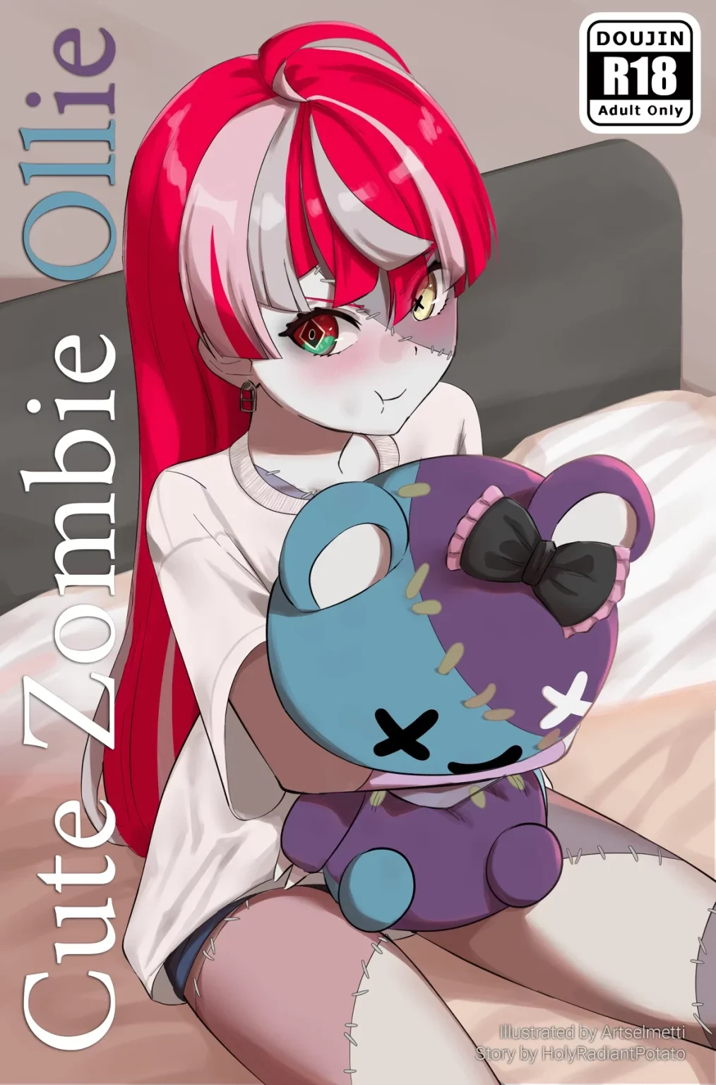 Cute Zombie Ollie porn comic picture 1