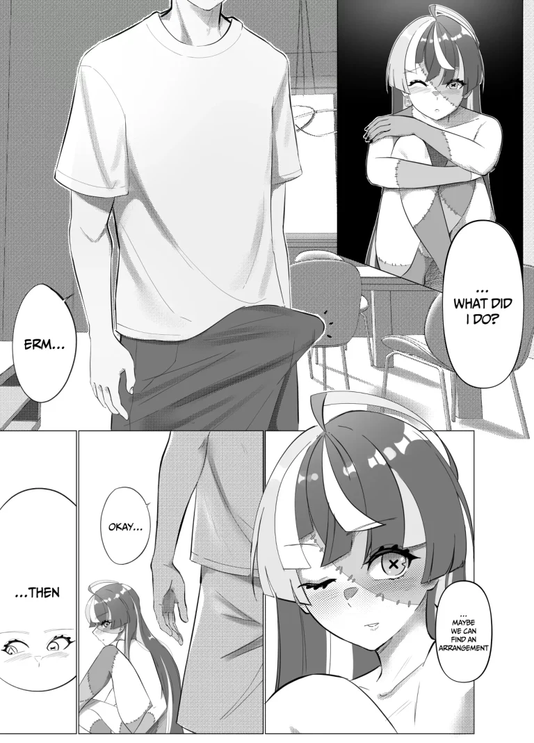 Cute Zombie Ollie porn comic picture 11