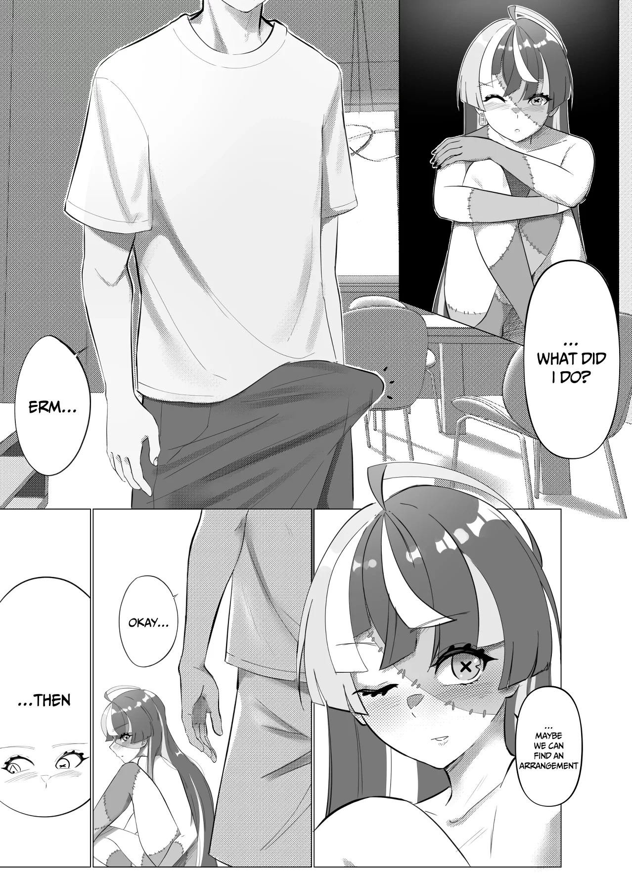 Cute Zombie Ollie porn comic picture 11