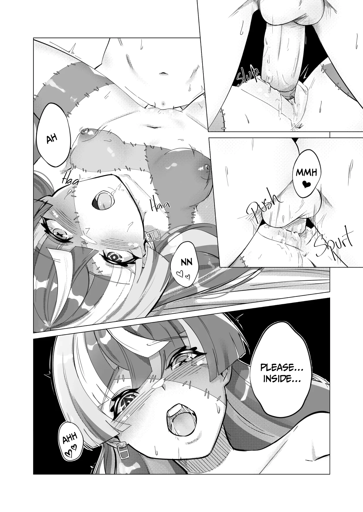 Cute Zombie Ollie porn comic picture 15