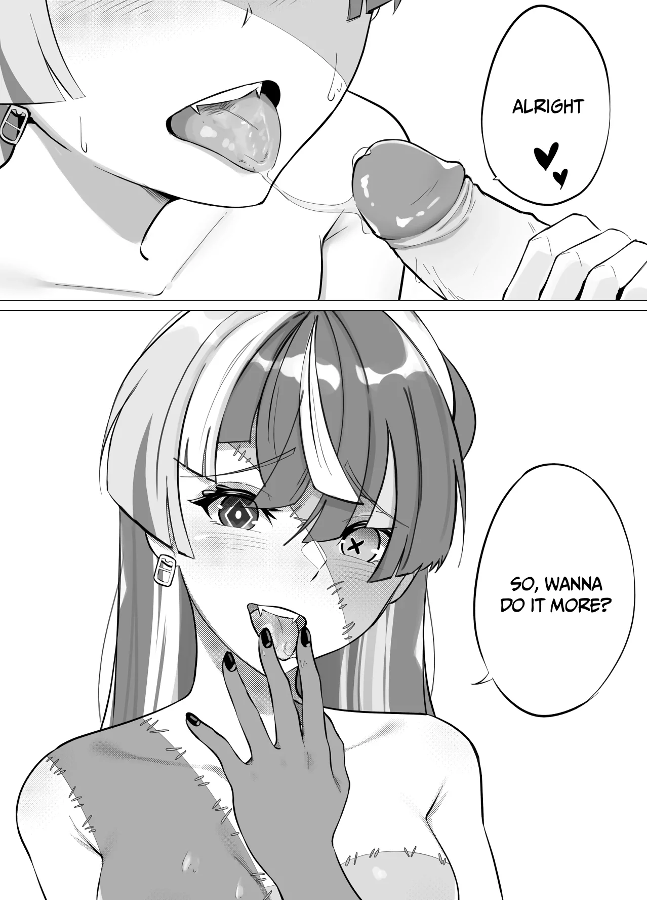 Cute Zombie Ollie porn comic picture 18