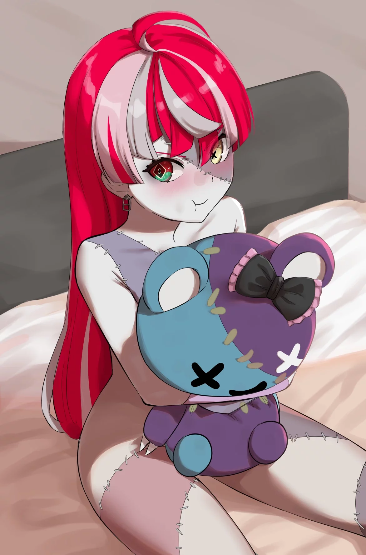 Cute Zombie Ollie porn comic picture 2