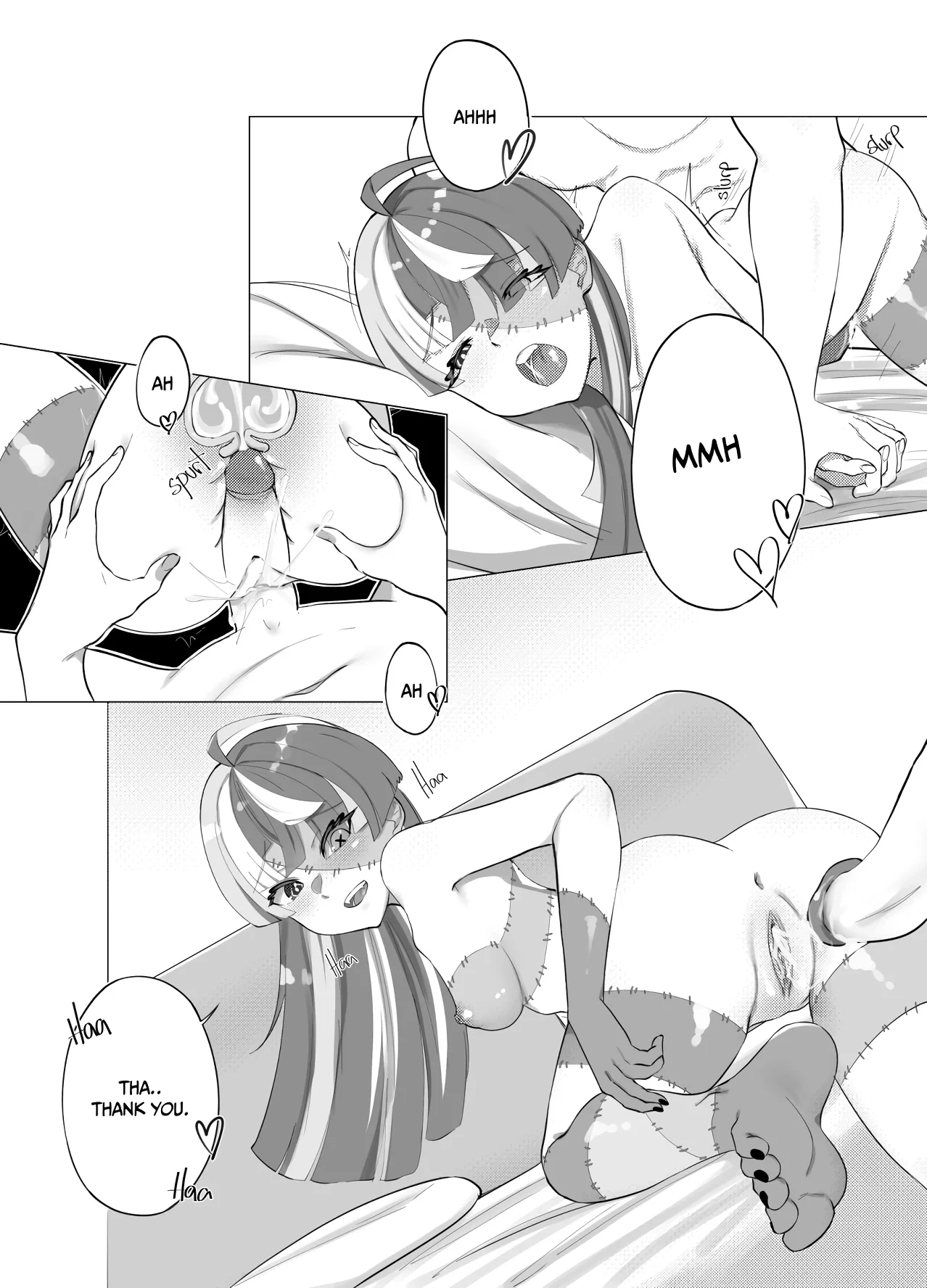 Cute Zombie Ollie porn comic picture 22