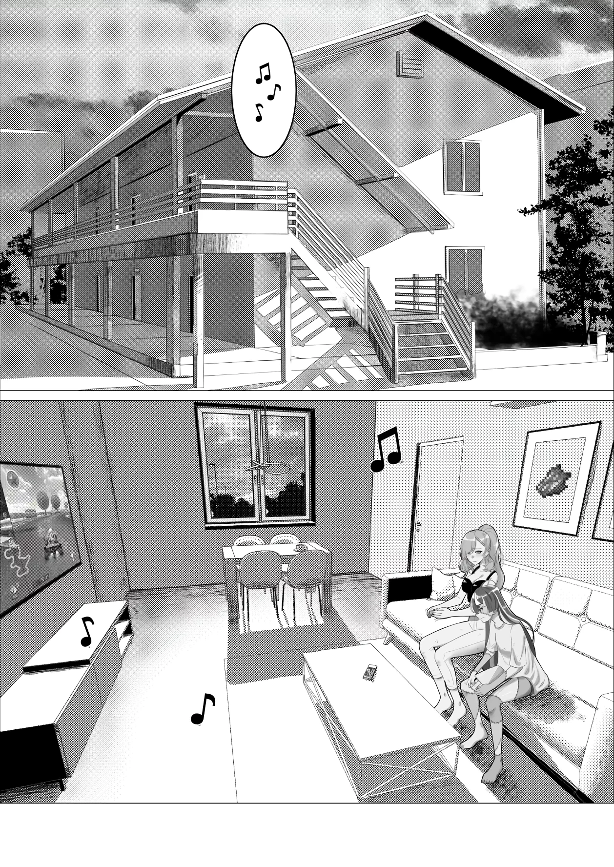 Cute Zombie Ollie porn comic picture 3