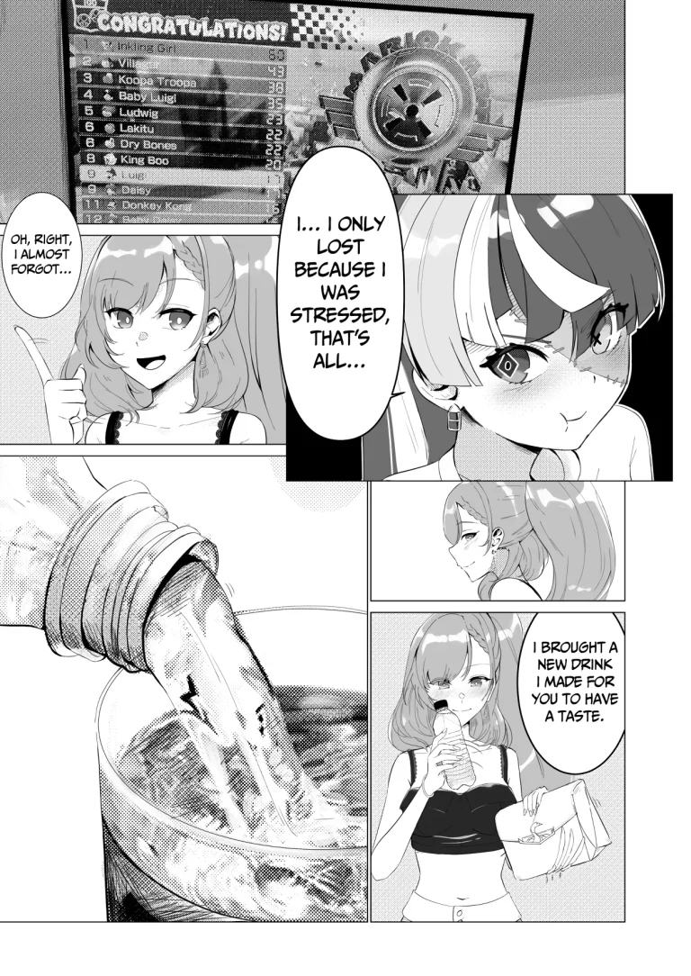 Cute Zombie Ollie porn comic picture 4