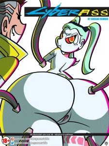 CyberAss porn comic picture 1