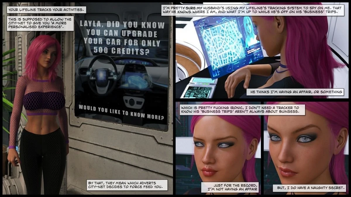 CyberCity Wildside porn comic picture 10