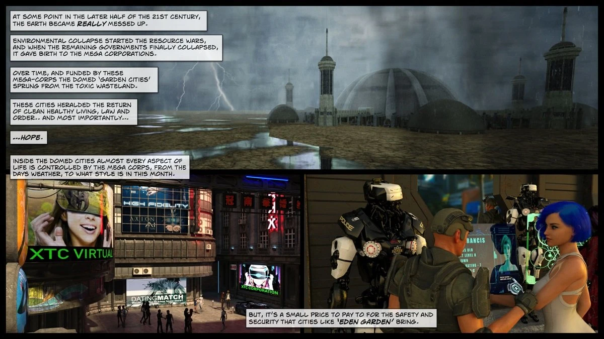 CyberCity Wildside porn comic picture 3