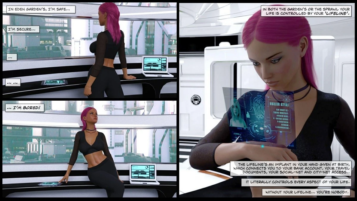 CyberCity Wildside porn comic picture 9