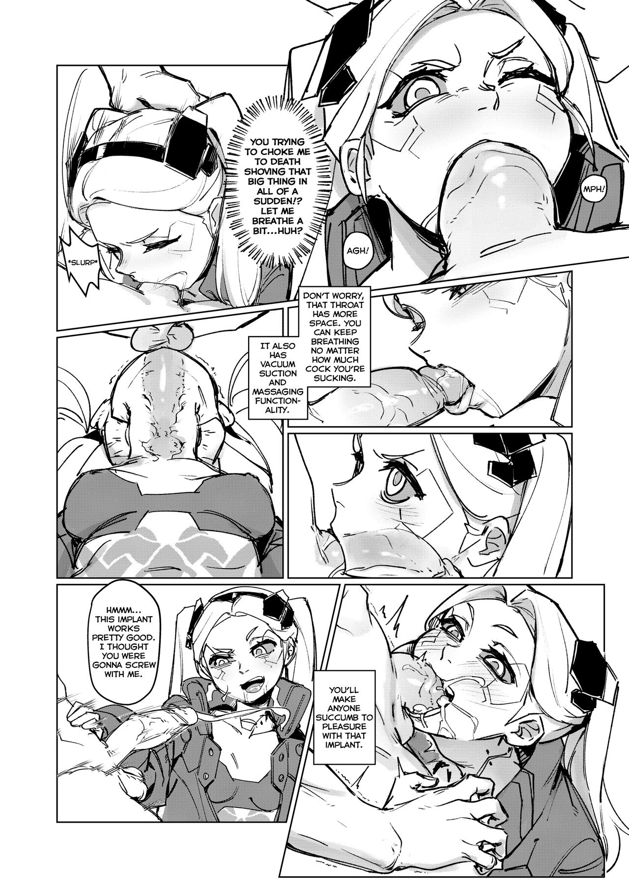 CyberDICK ERORUNNERS porn comic picture 4