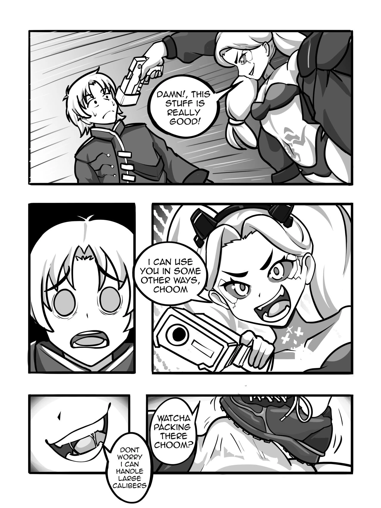 CyberFuck: No Time to Edge porn comic picture 12