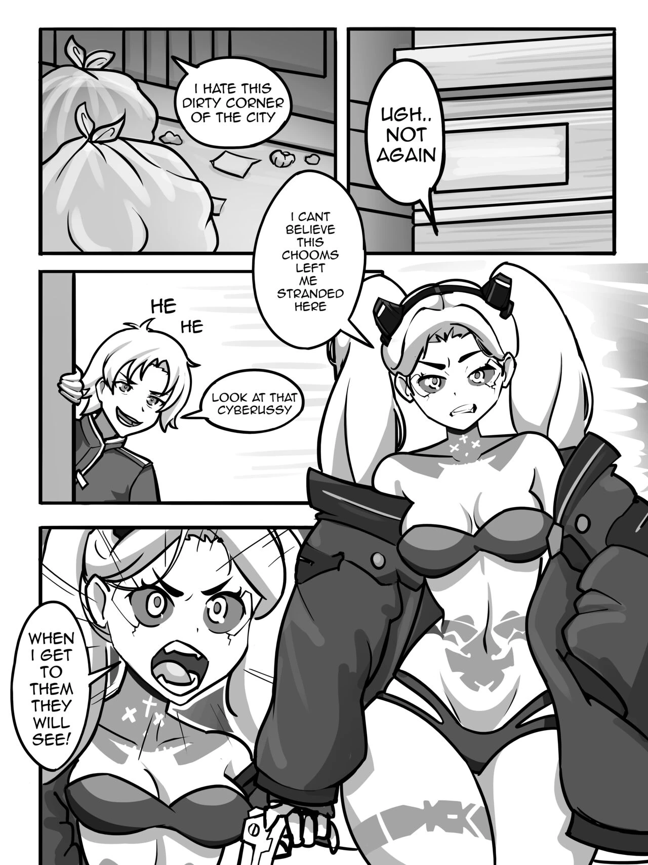 CyberFuck: No Time to Edge porn comic picture 8