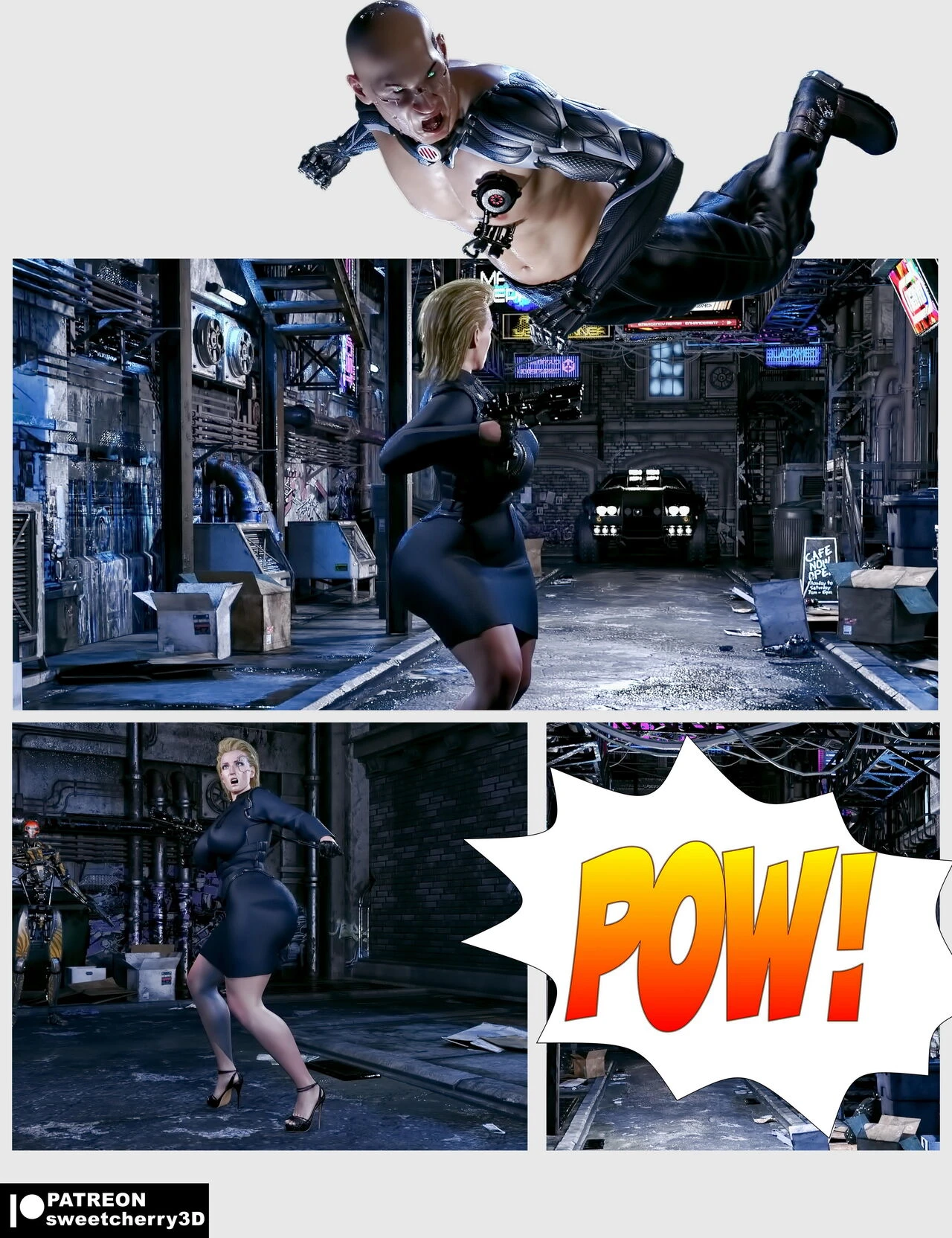 CyberFuck porn comic picture 6