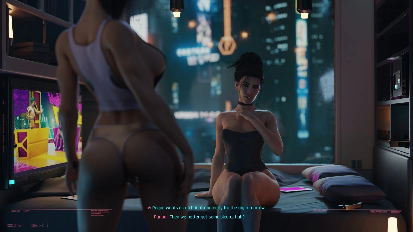 Cyberpunk V's Advtuters porn comic picture 25