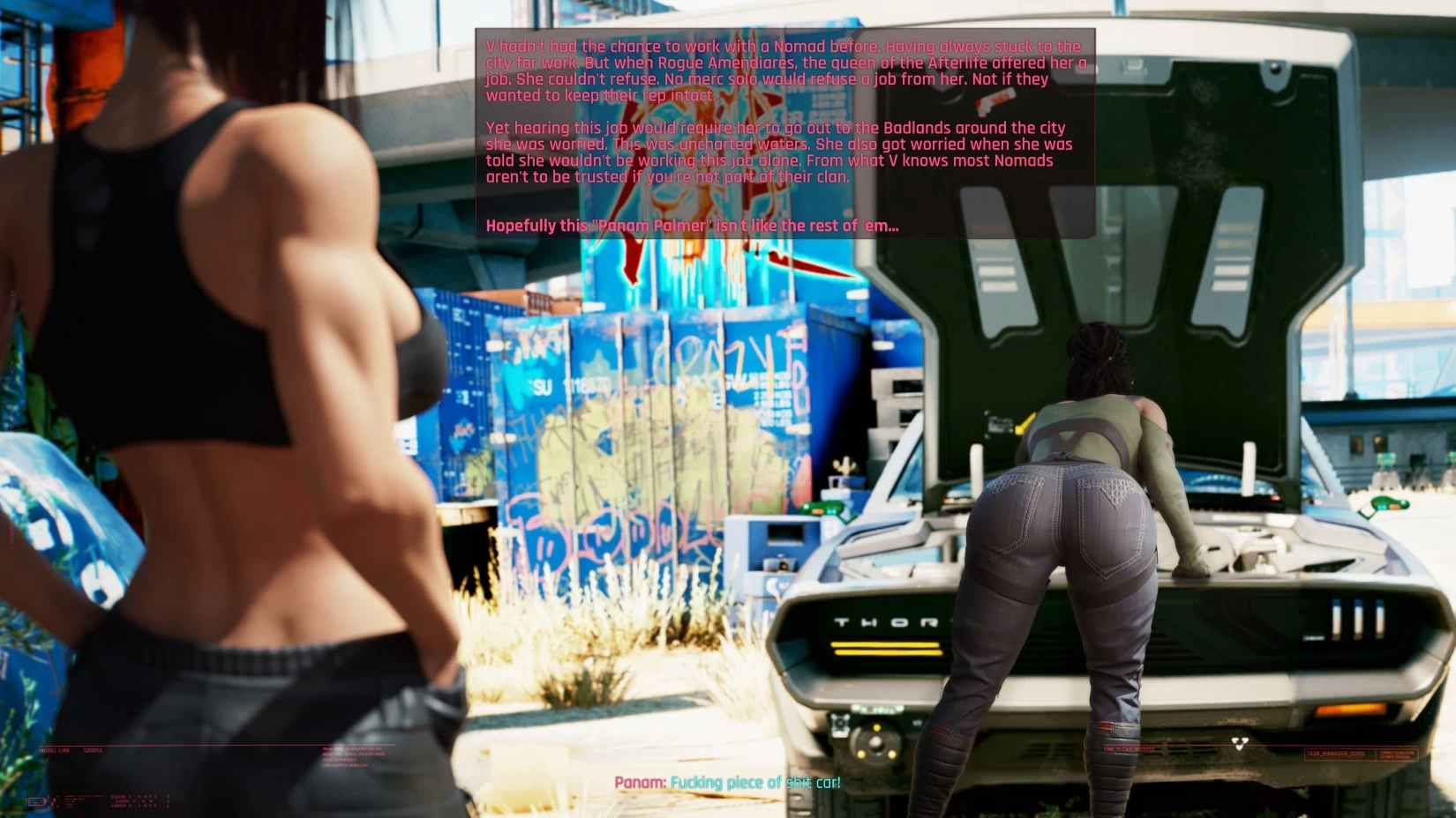 Cyberpunk V's Advtuters porn comic picture 3