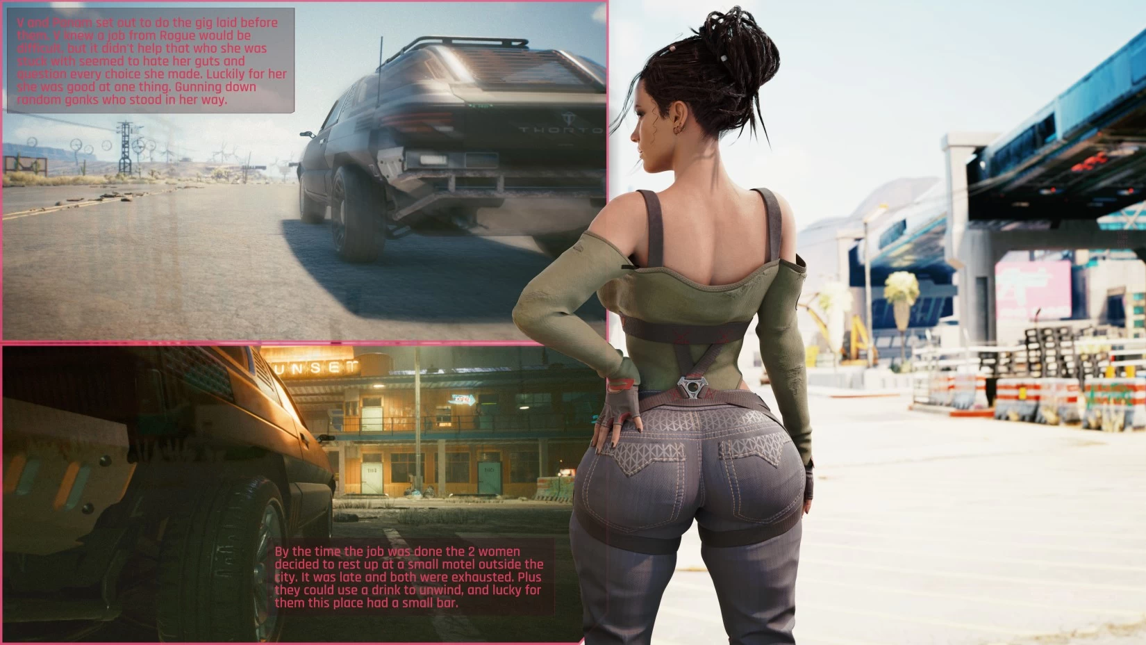 Cyberpunk V's Advtuters porn comic picture 6