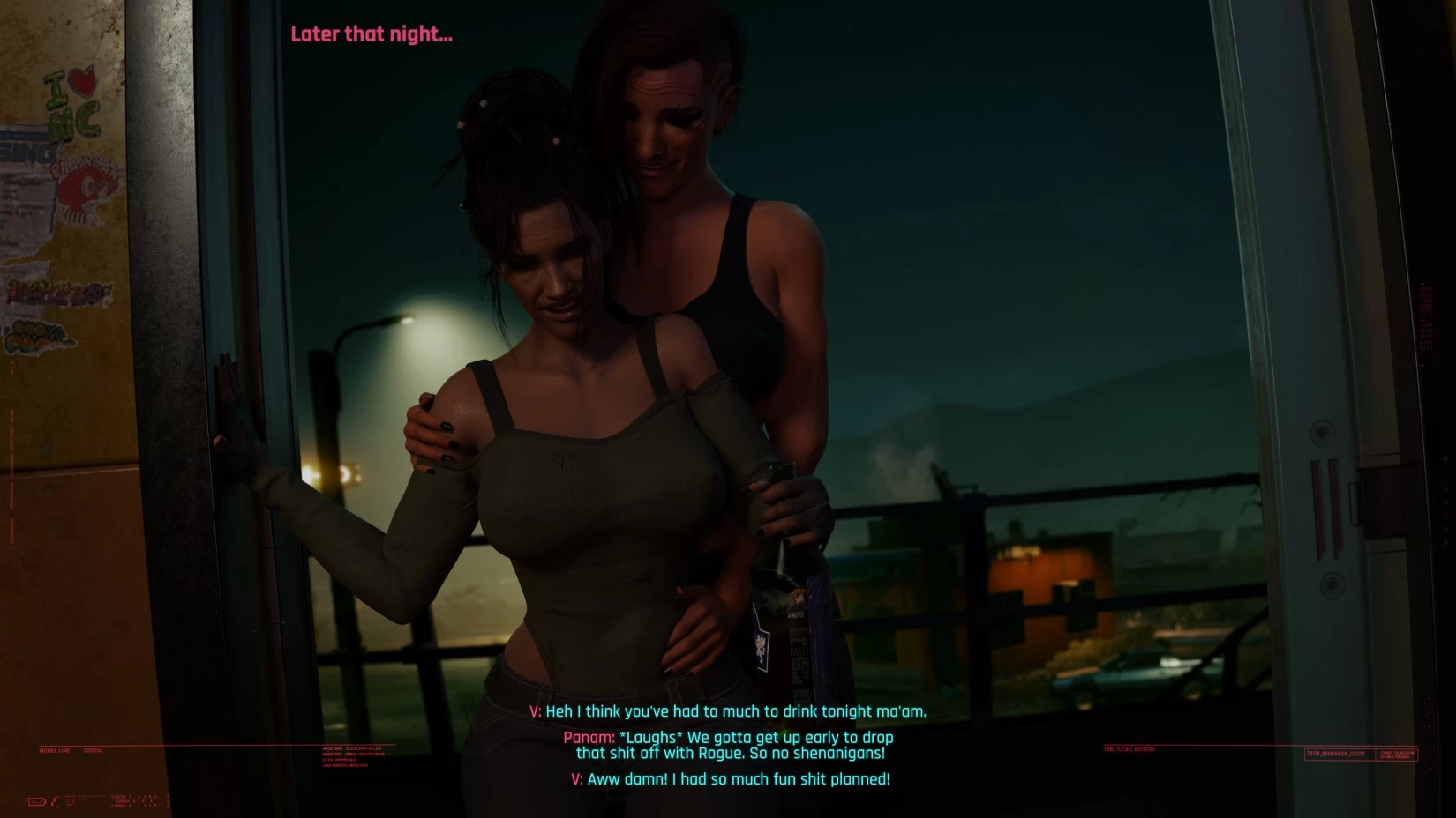 Cyberpunk V's Advtuters porn comic picture 7