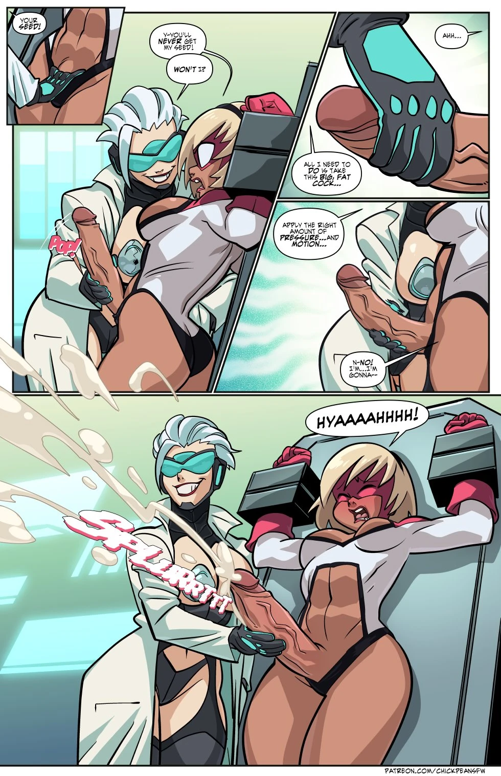 D-Girl porn comic picture 2