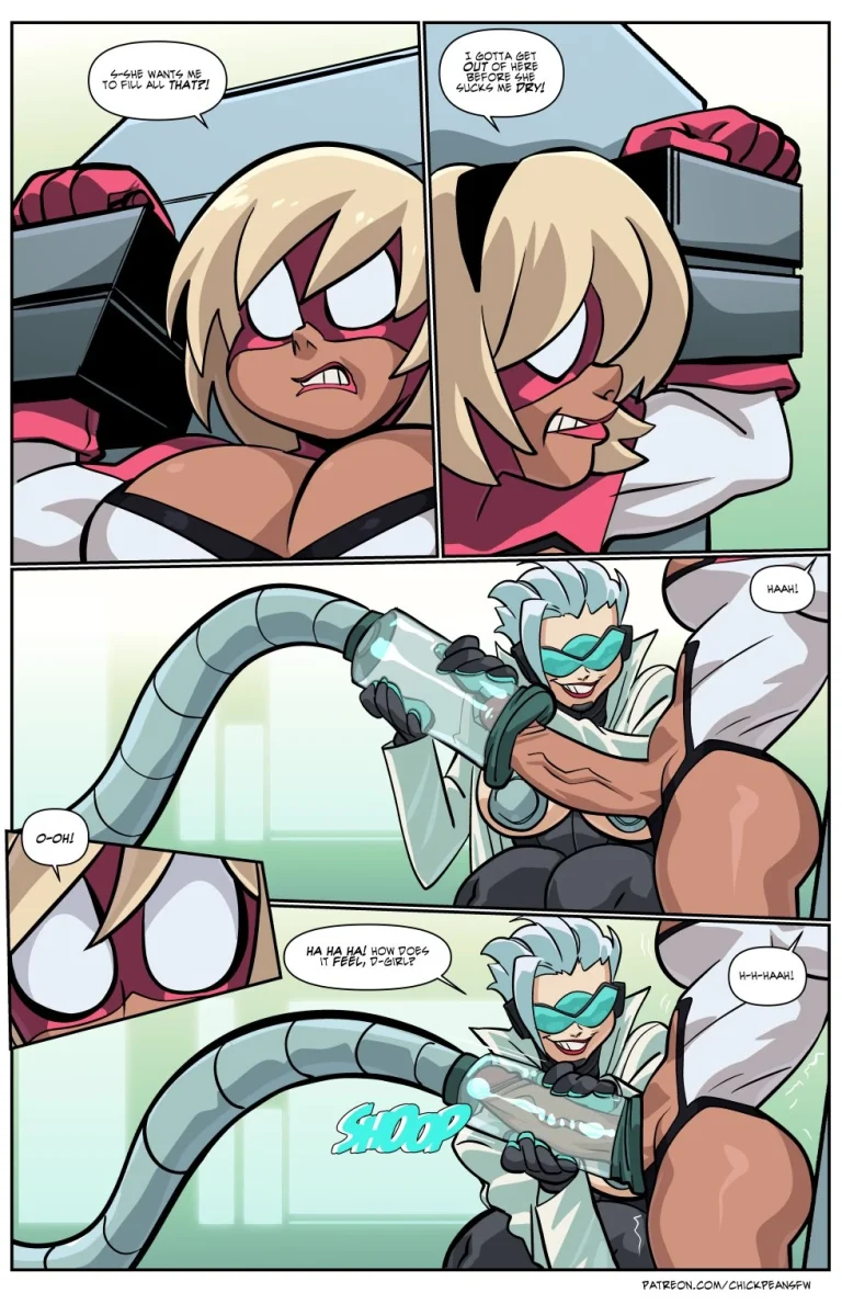 D-Girl porn comic picture 4