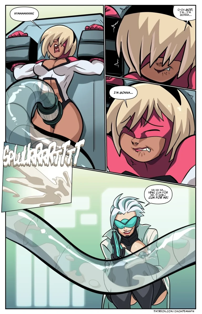 D-Girl porn comic picture 5