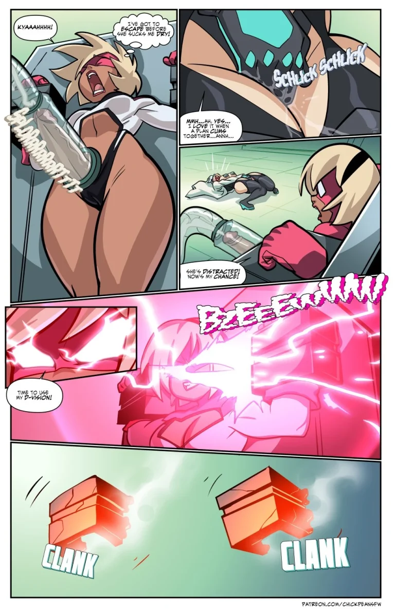 D-Girl porn comic picture 6