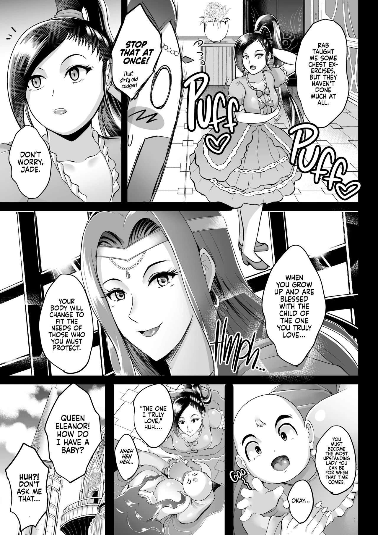 D-mode Harem porn comic picture 43