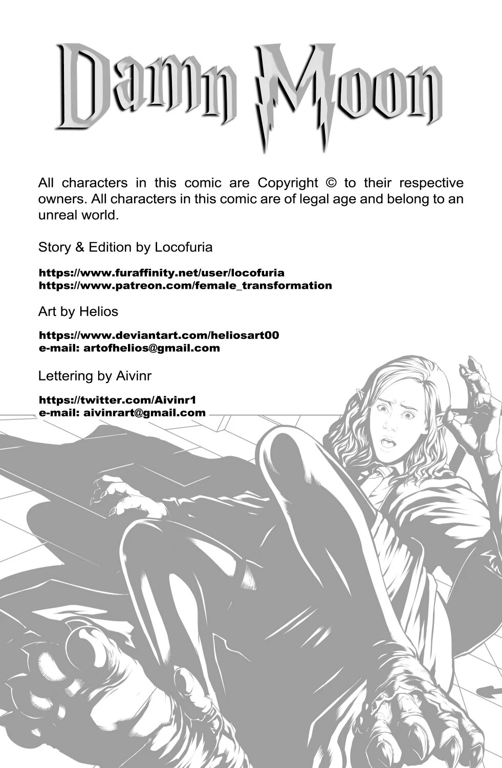 Damn Moon porn comic picture 3