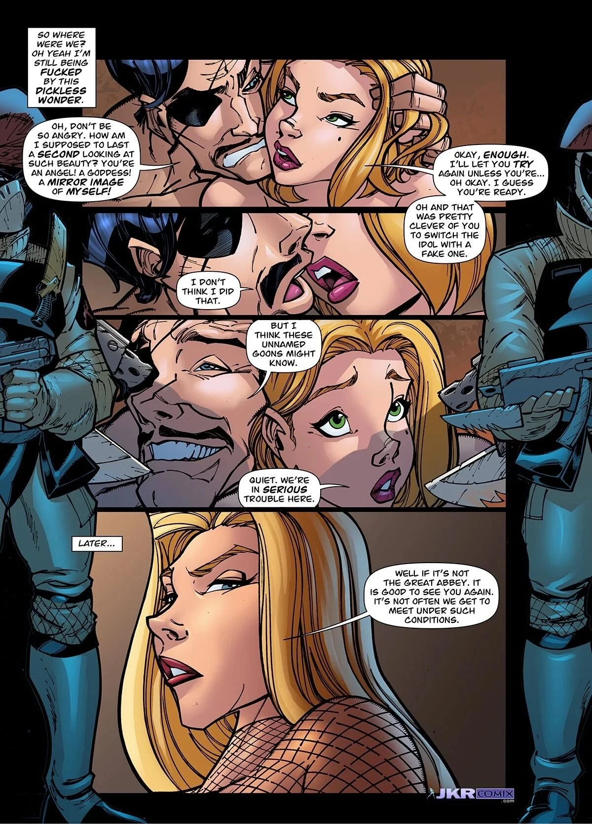 Danger Woman 2 porn comic picture 2