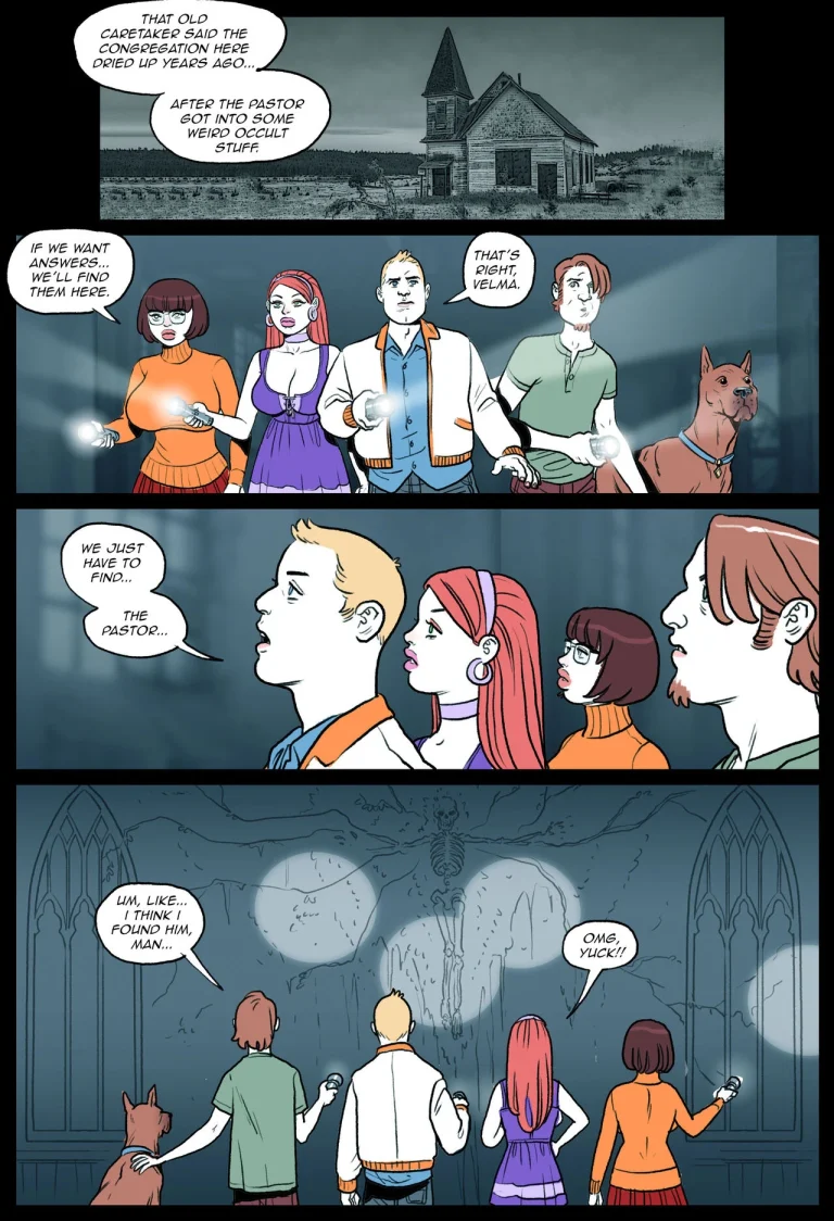 Daphne & Velma vs. Tentacles porn comic picture 2