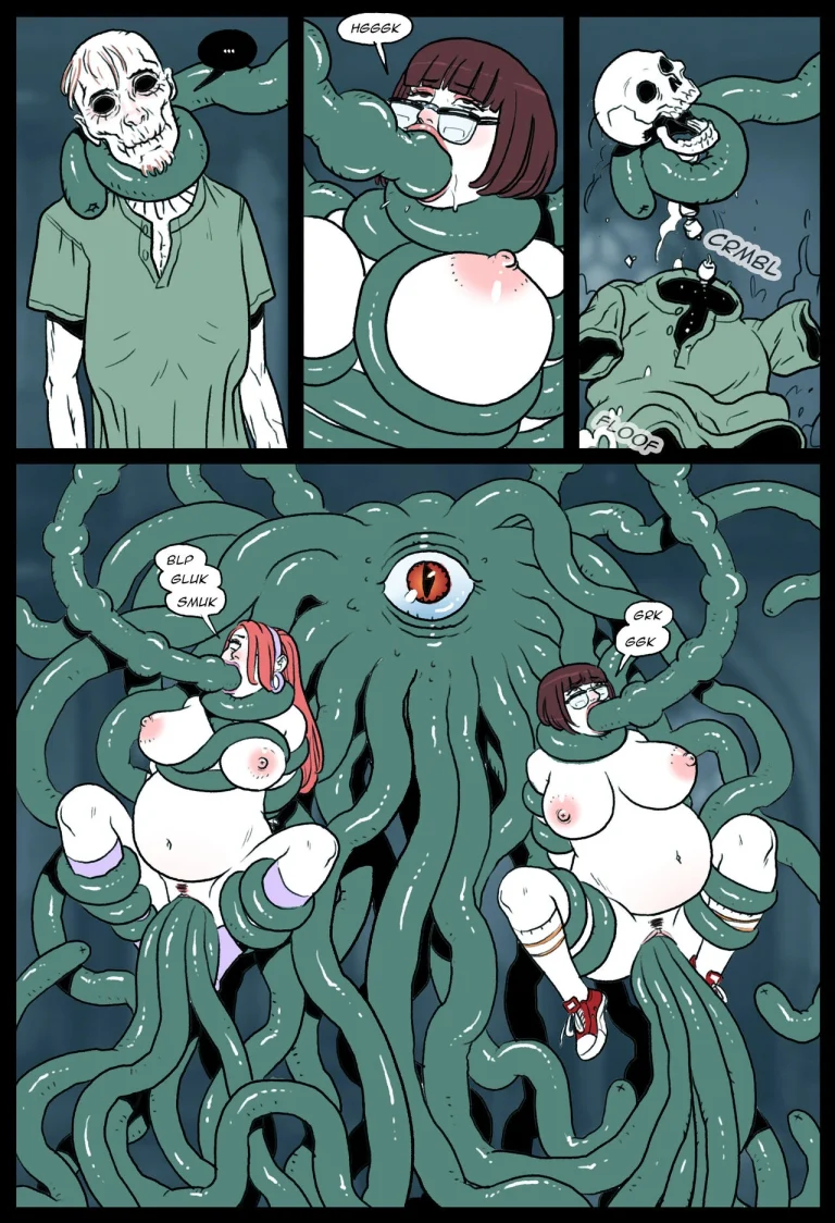 Daphne & Velma vs. Tentacles porn comic picture 28