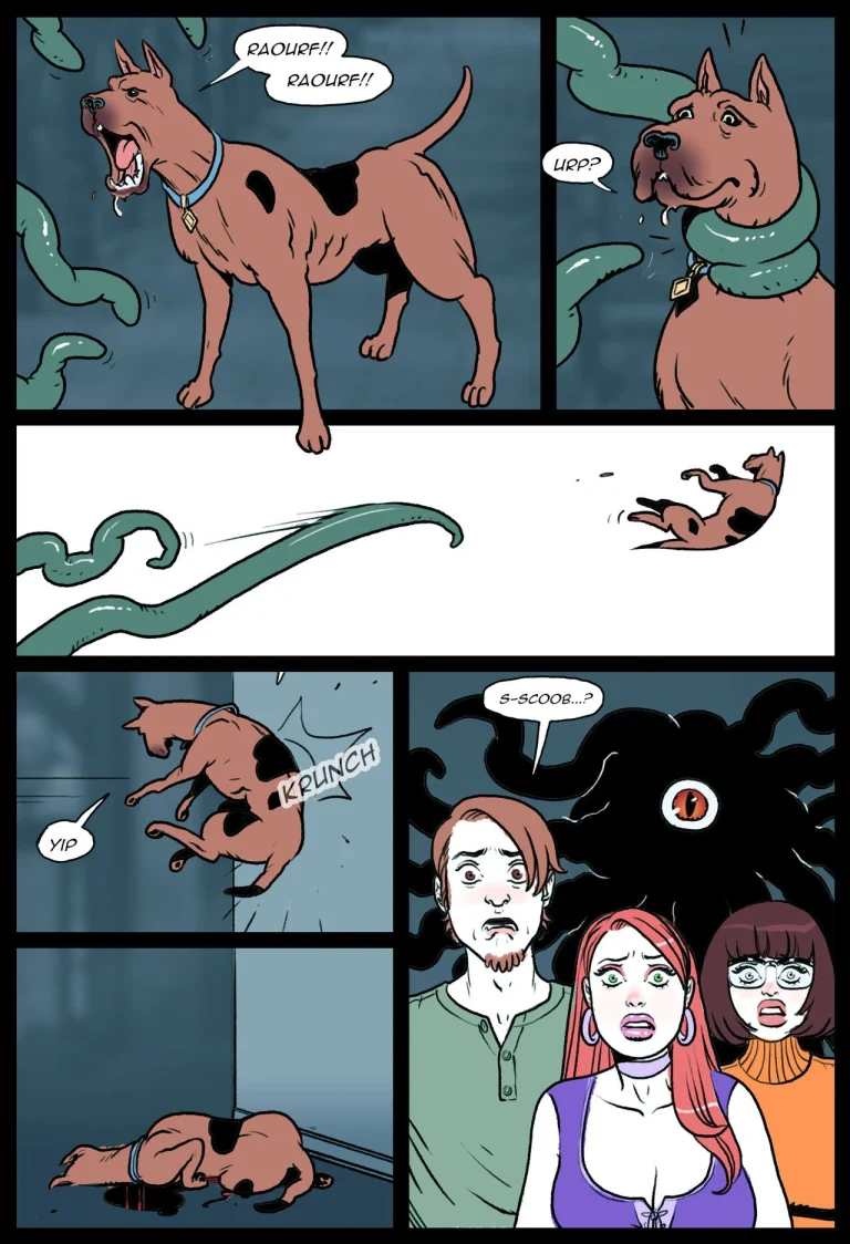 Daphne & Velma vs. Tentacles porn comic picture 6