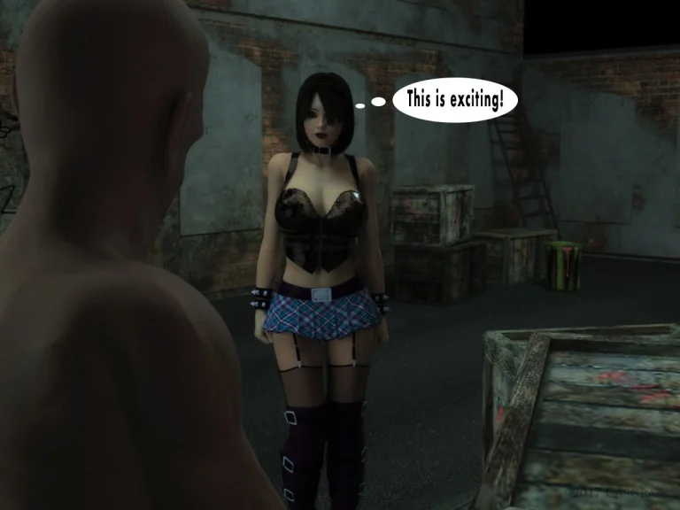 Dark Alley Lover porn comic picture 11
