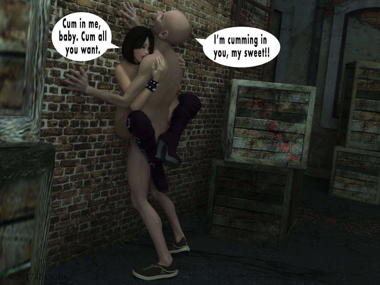 Dark Alley Lover porn comic picture 31