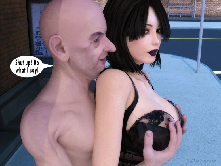 Dark Alley Lover porn comic picture 8
