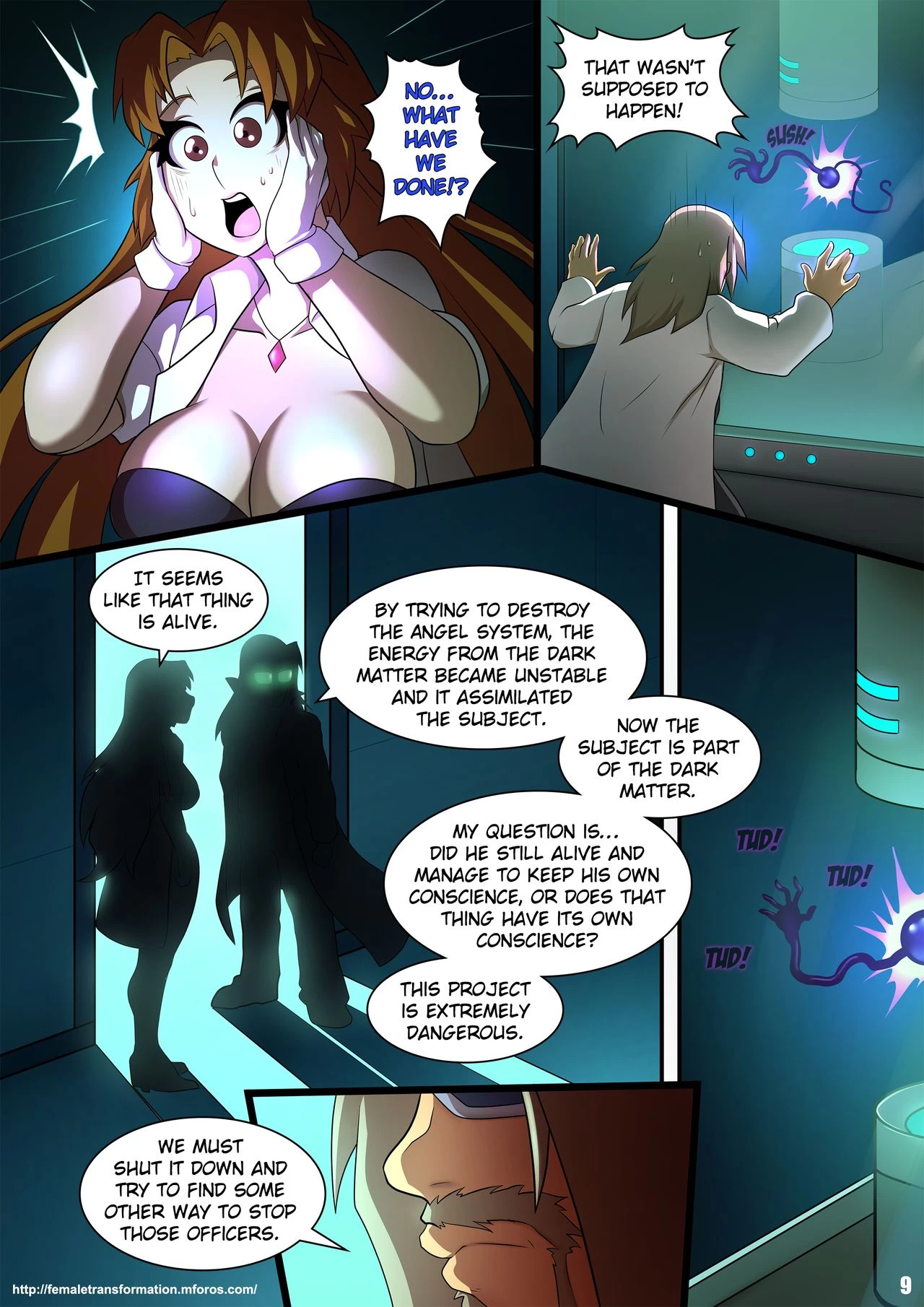 Dark Mother Origins porn comic picture 11