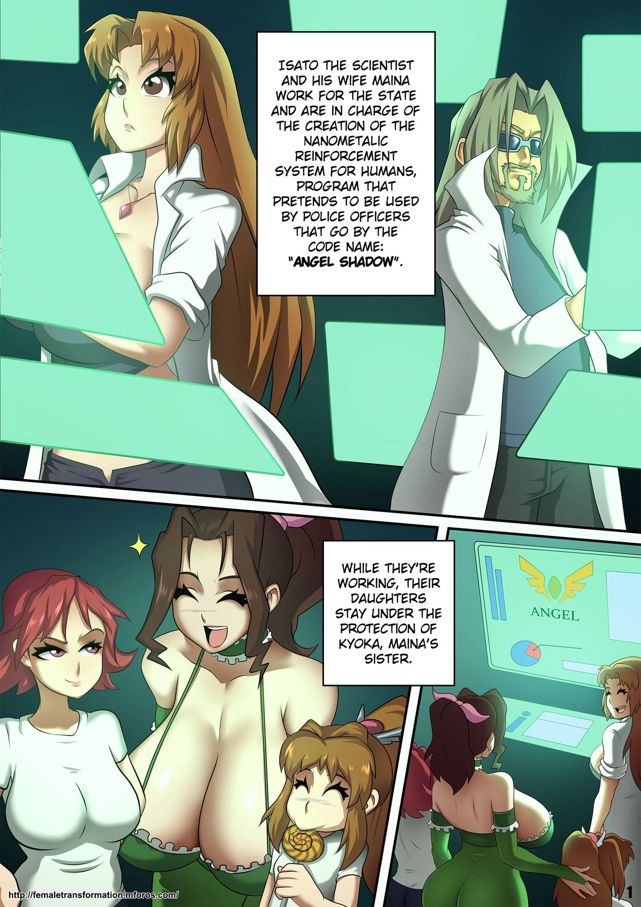 Dark Mother Origins porn comic picture 3