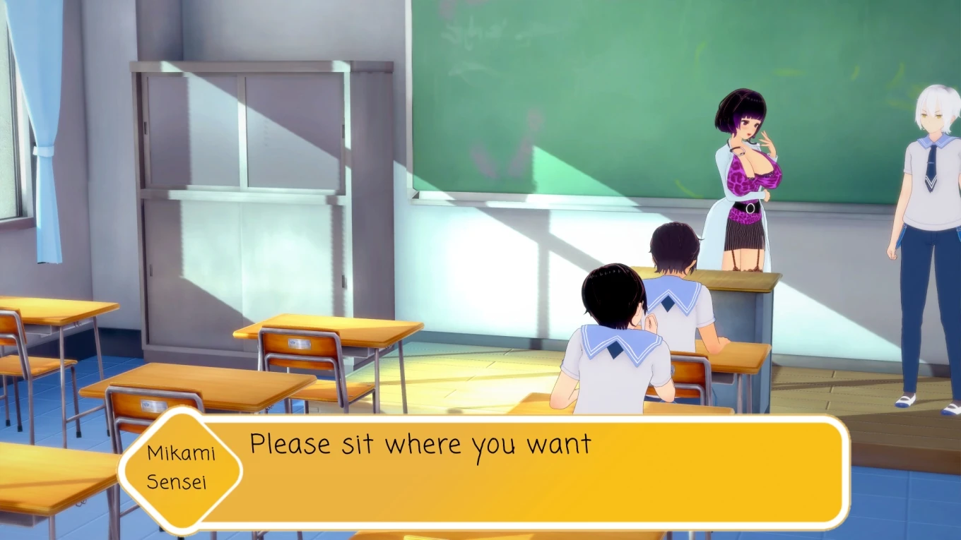 Dark Sentence 01: A New Student porn comic picture 12