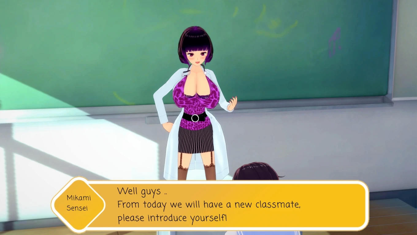 Dark Sentence 01: A New Student porn comic picture 7