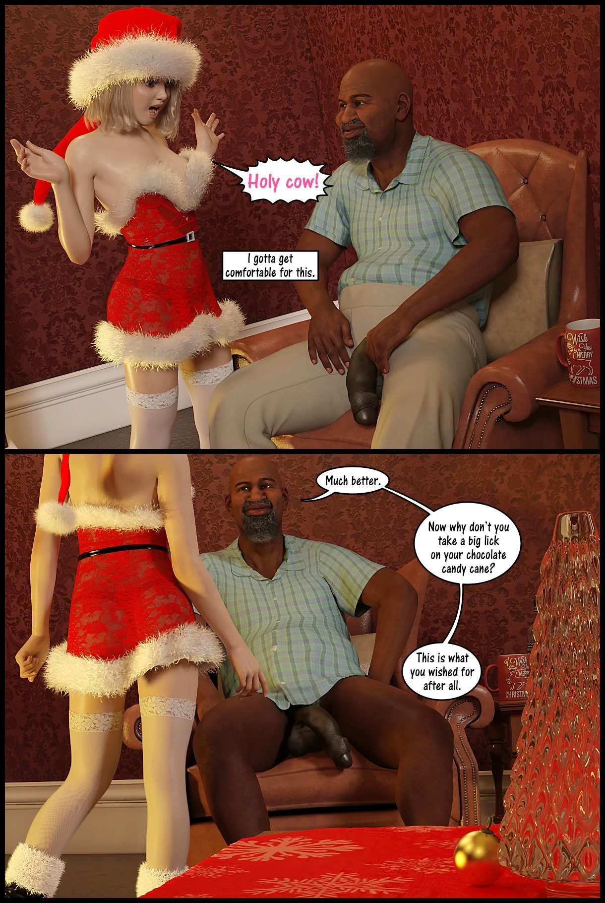DarkLord - Violet Xmas (Violet's Very Merry Christmas) porn comic picture 10