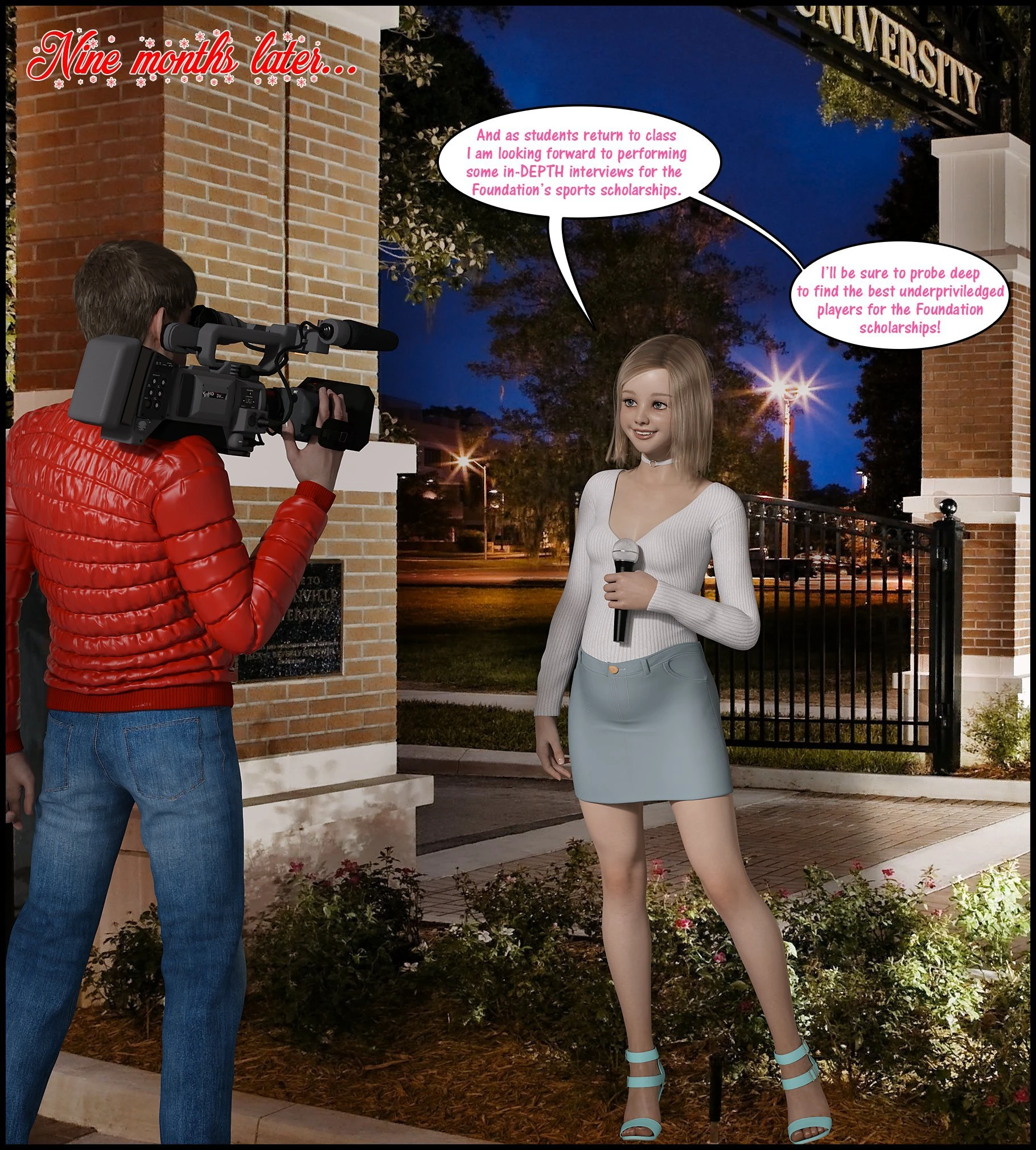 DarkLord - Violet Xmas (Violet's Very Merry Christmas) porn comic picture 35