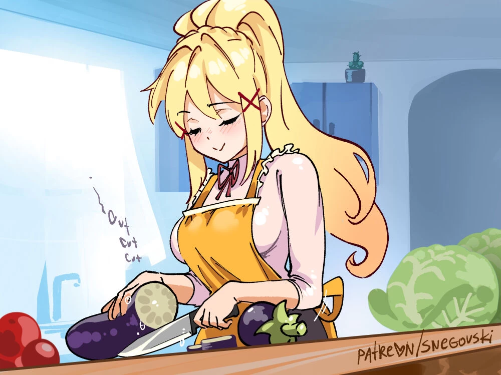 Darkness the Veggie Slayer porn comic picture 1