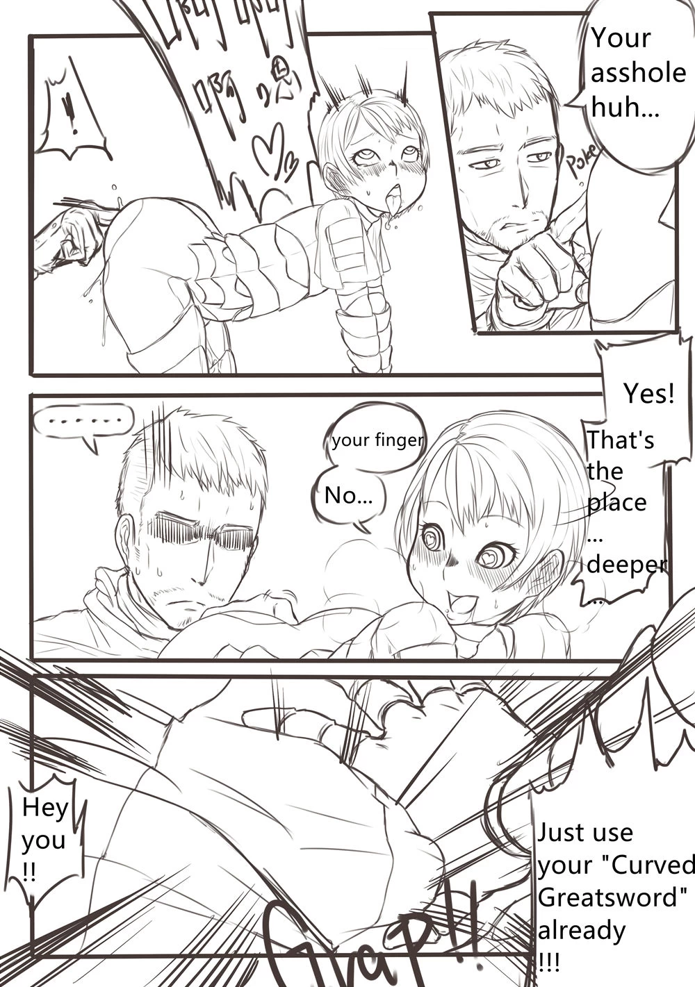 DarkSouls3 porn comic picture 9