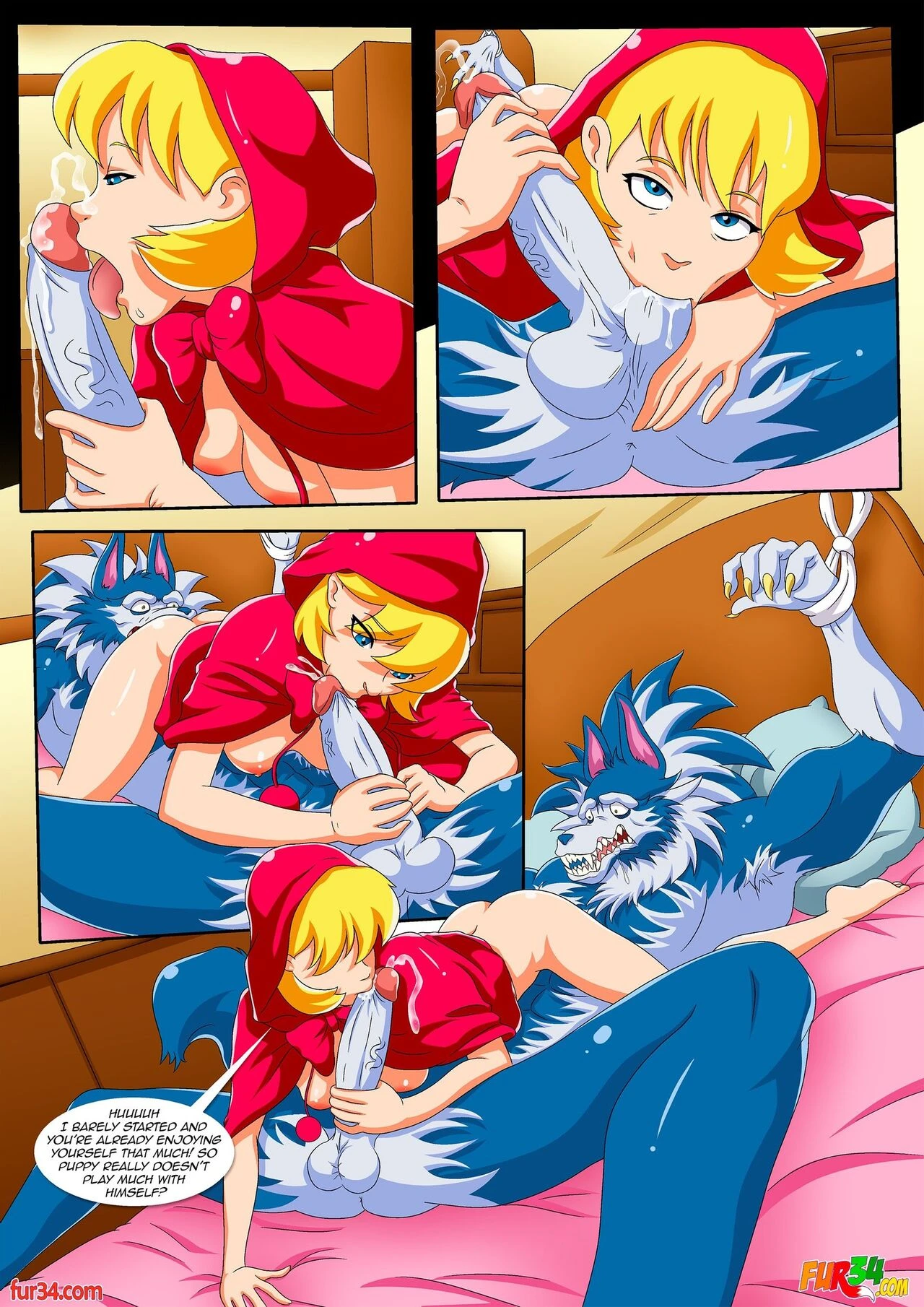 Darkstalker's Tale of Little Red Riding Hood porn comic picture 10